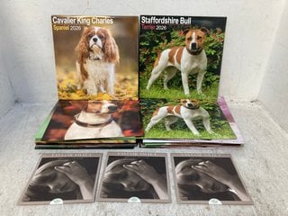 Lot 969  
            Marchington SR12 - Parcel Delivery Only 

                
QTY OF ASSORTED CALENDARS TO INCLUDE STAFFORDSHIRE BULL TERRIER 2026 CALENDAR: LO...