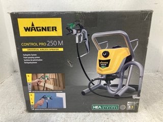 Lot 979  
            Marchington SR12 - Parcel Delivery Only 

                
WAGNER CONTROL PRO 250M UNIVERSAL AIRLESS SPRAYER: LOCATION - H15