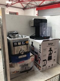 Lot 1010  
            Marchington SR16 - Parcel Delivery Only 

                
TEFAL FR804040 OLEOCLEAN PRO DEEP FAT FRYER TO INCLUDE BREVILLE BARISTA ESPRESSO ...