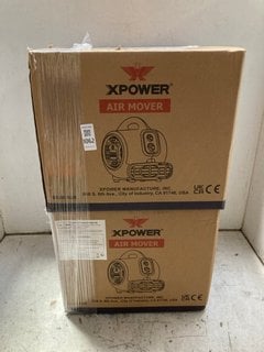 Lot 1062  
            Marchington SR16 - Parcel Delivery Only 

                
2 X XPOWER AIR MOVER: LOCATION - AR4