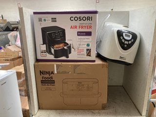 Lot 1067  
            Marchington SR16 - Parcel Delivery Only 

                
3 X ASSORTED HOUSEHOLD ITEMS TO INCLUDE NINJA FOODI FLEXDRAWER 10.4L AIR FRYER: L...
