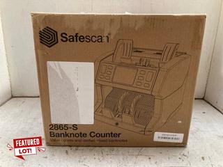 Lot 1071  
            Marchington SR16 - Parcel Delivery Only 

                
SAFESCAN 2865-S BANKNOTE COUNTER - ORIGINAL RRP £819.72: LOCATION - AR5