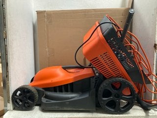 Lot 1085  
            Marchington SR16 - Parcel Delivery Only 

                
FLYMO 320V LAWNMOWER TO INCLUDE FOLDING TABLE WITH CARRYING HANDLE: LOCATION - AR6