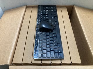 Lot 1122  
            Marchington SR16 - Parcel Delivery Only 

                
BOX OF FULL SIZED WIRELESS KEYBOARD & MOUSE COMBO, 2.4 GHZ USB RECEIVER UK LAYOUT...