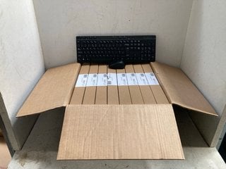 Lot 1123  
            Marchington SR16 - Parcel Delivery Only 

                
BOX OF FULL SIZED WIRELESS KEYBOARD & MOUSE COMBO, 2.4 GHZ USB RECEIVER UK LAYOUT...