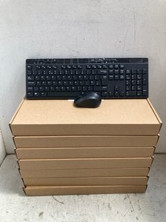 Lot 1135  
            Marchington SR16 - Parcel Delivery Only 

                
BOX OF FULL SIZED WIRELESS KEYBOARD & MOUSE COMBO, 2.4 GHZ USB RECEIVER UK LAYOUT...