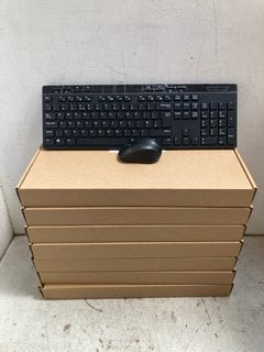 Lot 1136  
            Marchington SR16 - Parcel Delivery Only 

                
BOX OF FULL SIZED WIRELESS KEYBOARD & MOUSE COMBO, 2.4 GHZ USB RECEIVER UK LAYOUT...