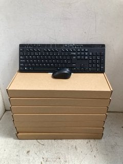 Lot 1141  
            Marchington SR16 - Parcel Delivery Only 

                
BOX OF FULL SIZED WIRELESS KEYBOARD & MOUSE COMBO, 2.4 GHZ USB RECEIVER UK LAYOUT...