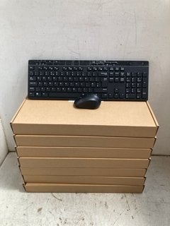 Lot 1142  
            Marchington SR16 - Parcel Delivery Only 

                
BOX OF FULL SIZED WIRELESS KEYBOARD & MOUSE COMBO, 2.4 GHZ USB RECEIVER UK LAYOUT...