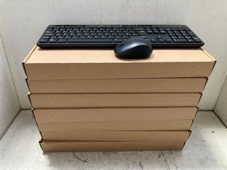 Lot 1155  
            Marchington SR16 - Parcel Delivery Only 

                
BOX OF FULL SIZED WIRELESS KEYBOARD & MOUSE COMBO, 2.4 GHZ USB RECEIVER UK LAYOUT...