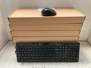 Lot 1161  
            Marchington SR16 - Parcel Delivery Only 

                
BOX OF FULL SIZED WIRELESS KEYBOARD & MOUSE COMBO, 2.4 GHZ USB RECEIVER UK LAYOUT...