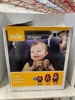 Lot 1186  
            Marchington SR16 - Parcel Delivery Only 

                
JOIE STAGES CAR SEAT IN COAL: LOCATION - AR15
