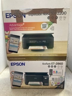 Lot 1192  
            Marchington SR16 - Parcel Delivery Only 

                
EPSON ECOTANK ET-2860 PRINTER TO INCLUDE EPSON EXPRESSION HOME XP-2200 PRINTER: L...