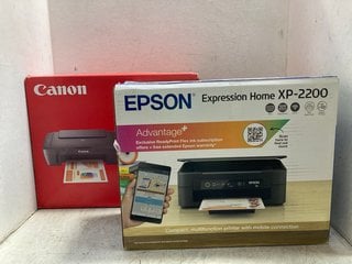 Lot 1194  
            Marchington SR16 - Parcel Delivery Only 

                
EPSON EXPRESSION HOME XP-2200 PRINTER TO INCLUDE CANON PIXMA MG25515 PRINTER: LOC...