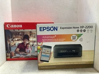 Lot 1195  
            Marchington SR16 - Parcel Delivery Only 

                
EPSON EXPRESSION HOME XP-2200 PRINTER TO INCLUDE CANON PIXMA MG25515 PRINTER: LOC...
