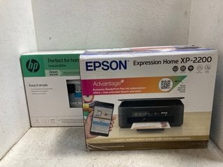 Lot 1196  
            Marchington SR16 - Parcel Delivery Only 

                
EPSON EXPRESSION HOME XP-2200 TO INCLUDE HP DESKJET 2820E PRINTER: LOCATION - AR16