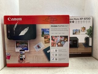 Lot 1200  
            Marchington SR16 - Parcel Delivery Only 

                
CANON PIXMA TS3750 PRINTER TO INCLUDE EPSON EXPRESSION PHOTO XP-8700: LOCATION - ...