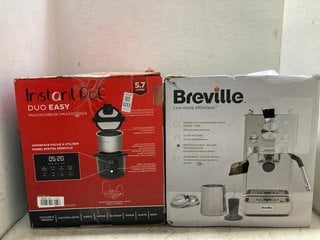 Lot 1213  
            Marchington SR16 - Parcel Delivery Only 

                
INSTANT POT DUO EASY MULTICOOKER TO INCLUDE BREVILLE ESPRESSO MAKER: LOCATION - AR17