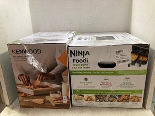 Lot 1216  
            Marchington SR16 - Parcel Delivery Only 

                
NINJA FOODI DUAL ZONE 7.6L AIR FRYER TO INCLUDE KENWOOD MULTIPRO EXPRESS ALL IN 1...