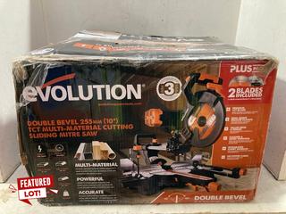 Lot 1224  
            Marchington SR16 - Parcel Delivery Only 

                
EVOLUTION R255 SMS PLUS 255MM SLIDING MITRE SAW - ORIGINAL RRP £249.99 (18+ ID RE...
