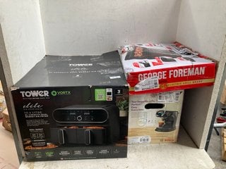 Lot 1229  
            Marchington SR16 - Parcel Delivery Only 

                
3 X ASSORTED HOUSEHOLD ITEMS TO INCLUDE GEORGE FOREMAN DRILL: LOCATION - AR11