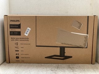 Lot 1232  
            Marchington SR16 - Parcel Delivery Only 

                
PHILIPS 24E1N1300 24 FHD MONITOR: LOCATION - AR9