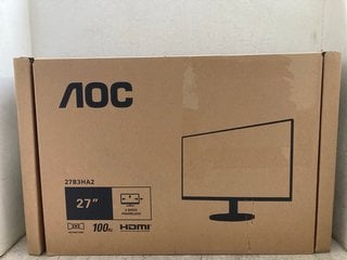 Lot 1233  
            Marchington SR16 - Parcel Delivery Only 

                
AOC 27B3HA2 27 FHD MONITOR: LOCATION - AR9