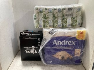 Lot 1318  
            Marchington SR16 - Parcel Delivery Only 

                
3 X ASSORTED ITEMS TO INCLUDE KLEENEX MR DOODLE TISSUES - 48 SHEETS X 12: LOCATIO...