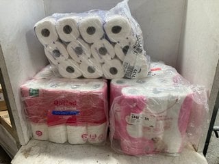 Lot 1319  
            Marchington SR16 - Parcel Delivery Only 

                
3 X ASSORTED ITEMS TO INCLUDE QUILTED TOILET TISSUE - 12 ROLLS: LOCATION - BR7