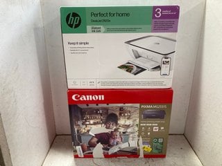 Lot 1321  
            Marchington SR16 - Parcel Delivery Only 

                
HP DESKJET 2820E PRINTER TO INCLUDE CANON PIXMA MG2551S PRINTER: LOCATION - BR7