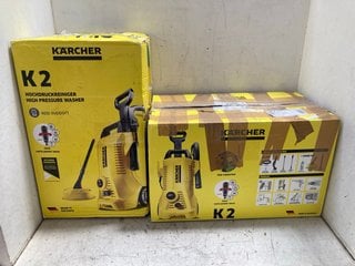 Lot 1331  
            Marchington SR16 - Parcel Delivery Only 

                
2 X KARCHER K2 HIGH PRESSURE WASHERS - COMBINED ORIGINAL RRP £200: LOCATION - BR8
