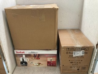 Lot 1345  
            Marchington SR16 - Parcel Delivery Only 

                
3 X ASSORTED HOUSEHOLD ITEMS TO INCLUDE TEFAL SOLEIL MULTIFUNCTION FOOD PROCESSOR...