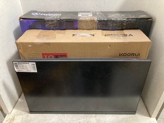 Lot 1391  
            Marchington SR16 - Parcel Delivery Only 

                
3 X ASSORTED TECH ITEMS TO INCLUDE AOC AGON PRO AG276QZD2 GAMING MONITOR: LOCATIO...