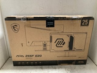 Lot 1401  
            Marchington SR16 - Parcel Delivery Only 

                
MIS MAG 255F E20 MONITOR: LOCATION - BR12