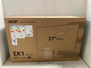 Lot 1403  
            Marchington SR16 - Parcel Delivery Only 

                
ACER EK271 27 MONITOR - ORIGINAL RRP £106.59: LOCATION - BR12
