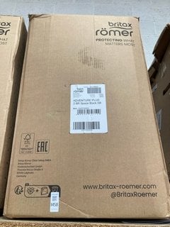 Lot 1458  
            Marchington SR16 - Parcel Delivery Only 

                
BRITAX ROMER ADVENTURE PLUS 2 CHILDS CAR SEAT IN BLACK: LOCATION - BR17
