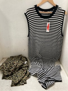 Lot 1049  
            Marchington SR11 - Parcel Delivery Only 

                
OLIVIA RUBIN LARA LEOPARD PRINT DRESS IN BROWN/BLACK - UK 12 - ORIGINAL RRP £350....