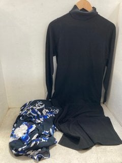 Lot 1080  
            Marchington SR11 - Parcel Delivery Only 

                
JOHN LEWIS & PARTNERS TURTLE NECK KNIT MIDI DRESS IN BLACK - UK S TO ALSO INCLUDE...