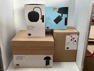 Lot 1216  
            Marchington SR11 - Parcel Delivery Only 

                
5 X ASSORTED JOHN LEWIS & PARTNERS LIGHTING ITEMS TO INCLUDE MAGNOLIA WALL LIGHT:...