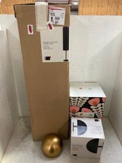 Lot 1240  
            Marchington SR11 - Parcel Delivery Only 

                
4 X ASSORTED JOHN LEWIS & PARTNERS LIGHTING ITEMS TO INCLUDE MODERN SCALLOP FLOOR...