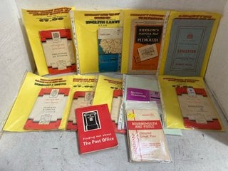 Lot 1310  
            Marchington SR11 - Parcel Delivery Only 

                
A COLLECTION OF VINTAGE MAPS OF BRITISH REGIONS AND CITIES: LOCATION - CR11
