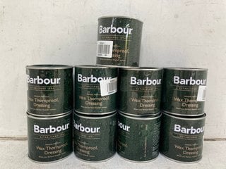 Lot 1386  
            Marchington SR11 - Parcel Delivery Only 

                
QTY OF BARBOUR THORNPROOF DRESSING WAX: LOCATION - B9T