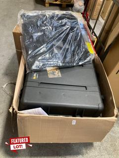 Lot 129  
            Marchington SR16 - Delivery or Collection 

                
PELI 0370 PROTECTOR CASE IN BLACK - ORIGINAL RRP:£695: LOCATION - B7