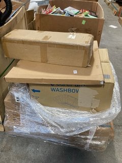 Lot 131  
            Marchington SR16 - Delivery or Collection 

                
PALLET OF ASSORTED ITEMS TO INCLUDE CAREPULP WASH BOWL: LOCATION - B7 (KERBSIDE P...