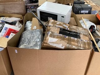 Lot 151  
            Marchington SR16 - Delivery or Collection 

                
PALLET OF ASSORTED HOUSEHOLD ITEMS TO INCLUDE PANASONIC NN-ST45KWBPQ SOLO MICROWA...