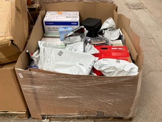 Lot 158  
            Marchington SR16 - Delivery or Collection 

                
PALLET OF ASSORTED ITEMS TO INCLUDE PIXMA TS3750I WIRELESS PRINTER IN BLACK: LOCA...