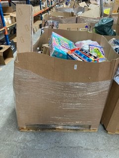Lot 161  
            Marchington SR16 - Delivery or Collection 

                
PALLET OF ASSORTED CHILDRENS TOYS TO INCLUDE HOT WHEELS CITY SUPER TRANSPORTER EX...