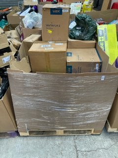 Lot 163  
            Marchington SR16 - Delivery or Collection 
                
PALLET OF ASSORTED HOUSEHOLD ITEMS TO INCLUDE VAX AIR LIFT 2 PET PLUS VACUUM CLEA...