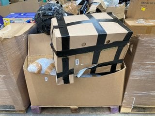 Lot 164  
            Marchington SR16 - Delivery or Collection 

                
PALLET OF ASSORTED HOUSEHOLD ITEMS TO INCLUDE SIZZLE PRO GRIDDLE PLATE IN BLACK: ...