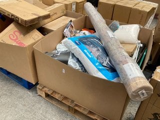 Lot 185  
            Marchington SR16 - Delivery or Collection 

                
PALLET OF ASSORTED ITEMS TO INCLUDE SILENT NIGHT AIRMAX SET OF 2 PILLOWS: LOCATIO...